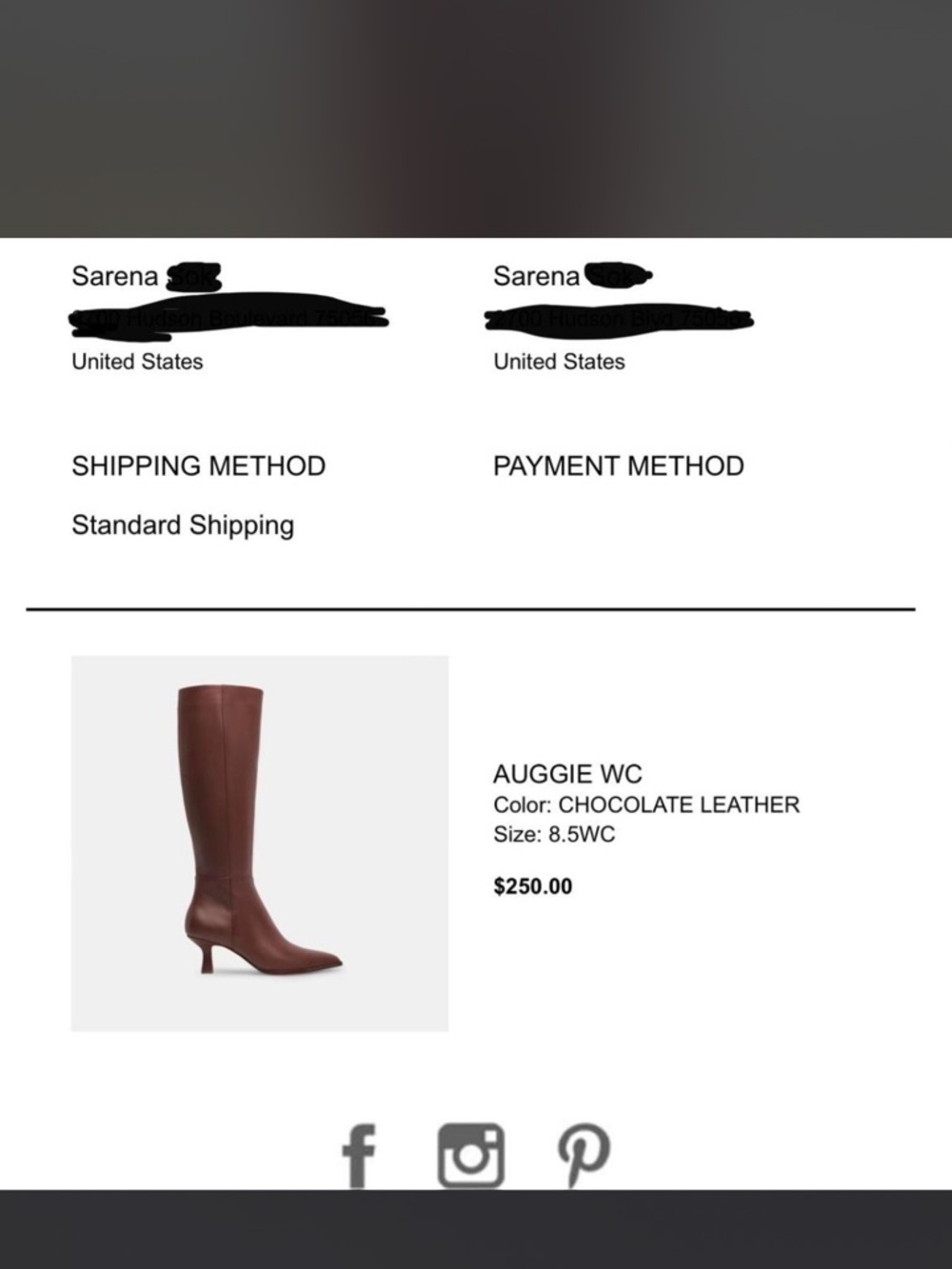 Dolce Vita Auggie WC Leather Knee-High Boots - Brown - Picture 3 of 5
